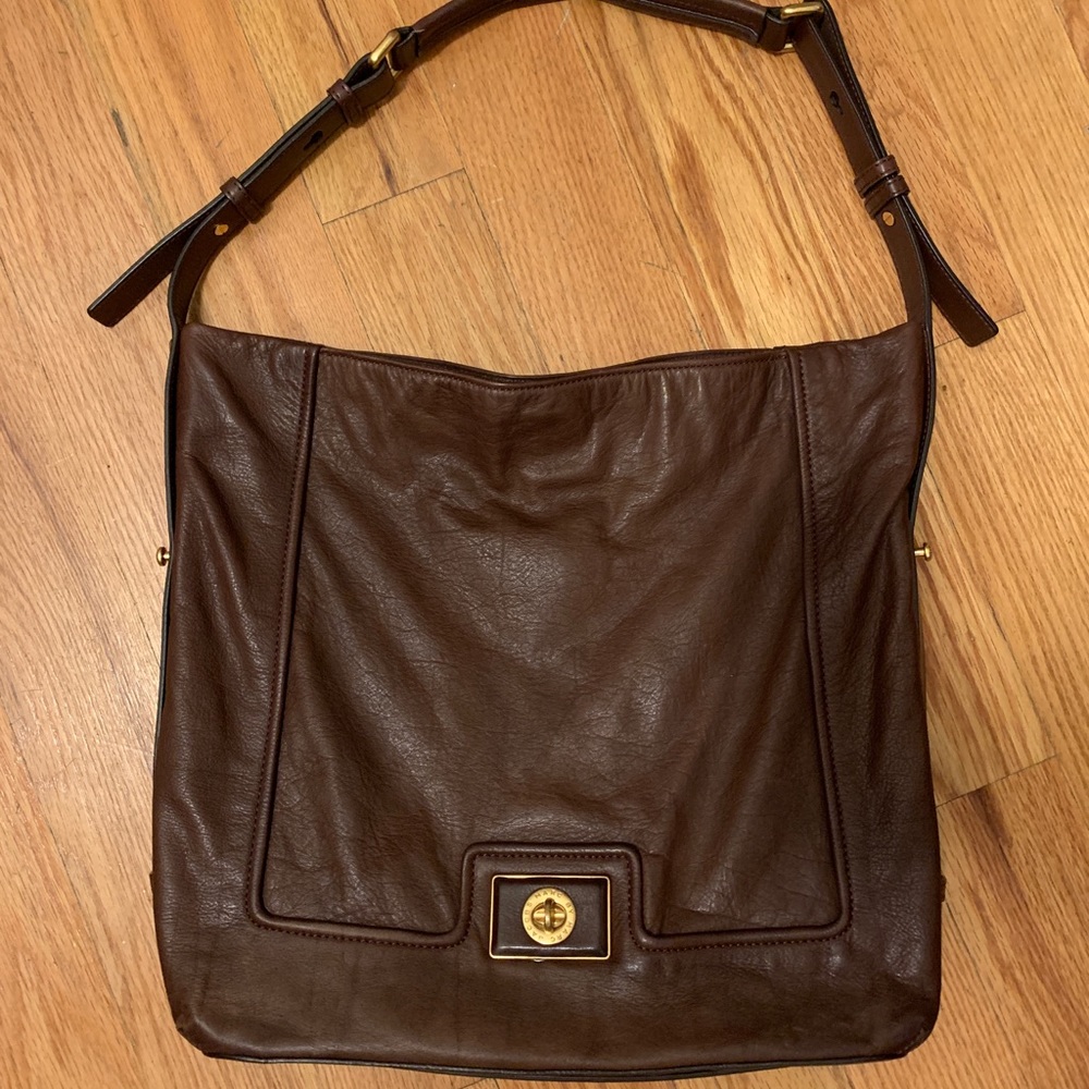 Marc Jacobs dark brown Hobo